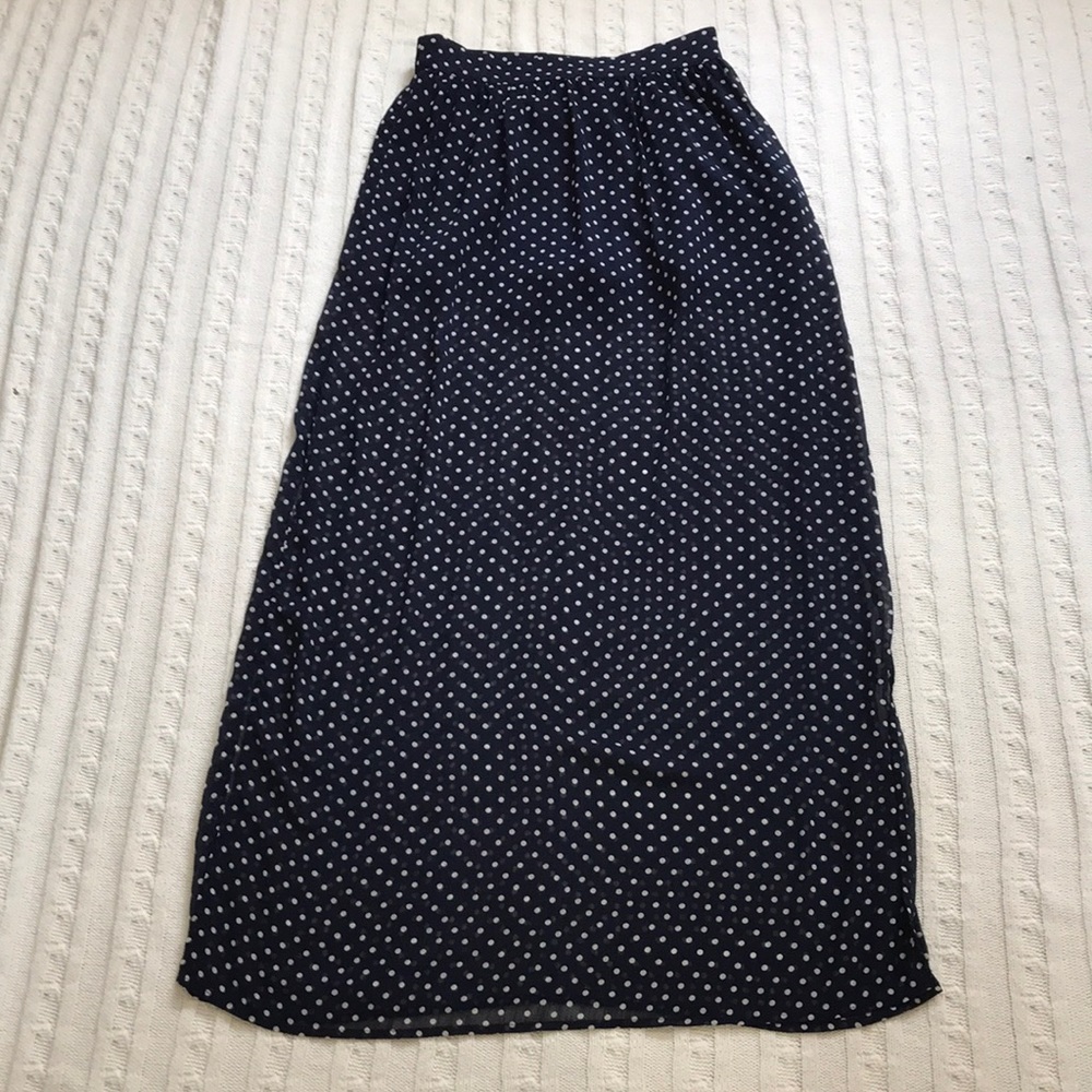 Forever 21 long blue skirt #20